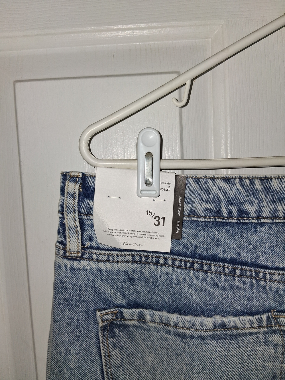 Kancan Light Blue Denim Jeans - Size 31